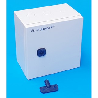 Tủ điện nhựa ABS 20x20x11cm cao cấp của Lihhan, chống cháy, chống nước