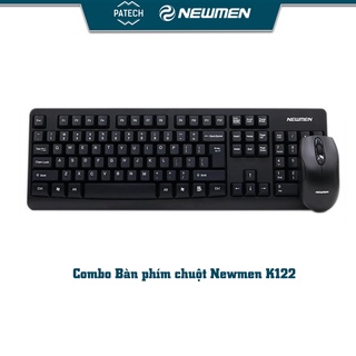 ˂PATECH˃ Bộ bàn phím chuột máy tính không dây Newmen K122 - Hàng Chính Hãng