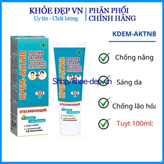 Kem chống nắng của Nga sáng da 2 tone SPF45 – Tuýp 100ml