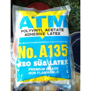 Combo 2 keo sữa LATEX dán giấy gỗ simili ATM No.A135 1kg