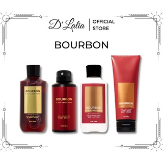 Bộ sản phẩm Sữa tắm gội Xịt thơm toàn thân hương nước hoa cho nam Bath and Body Works – BOURBON