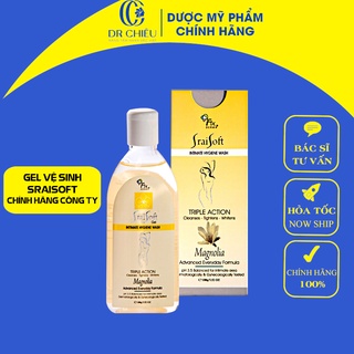 Gel Vệ Sinh Phụ Nữ Khử Mùi, Giữ Ẩm, Se Khít  Fixderma Srai Soft Gel - Jasmine Hương Hoa Lài 100g