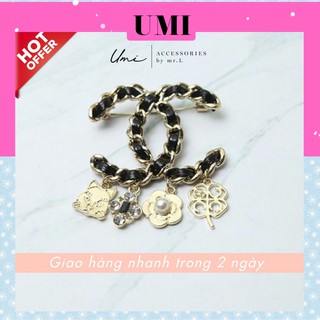 Ghim Cài Áo Cài Áo Đính Đá Cực Sang Trọng Hot Trend 2021 UMI G9026-4