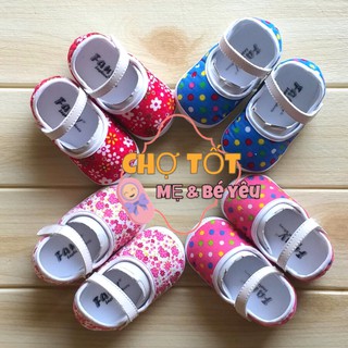 [CAO CẤP] Giày Tập Đi Cho Bé Gái Fany Siêu Êm Siêu Bền