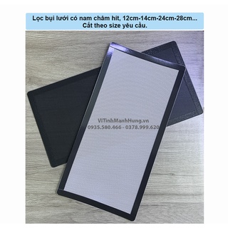 Lọc bụi lưới có nam châm hít, 12cm-14cm-24cm-28cm...Cắt theo size yêu cầu.