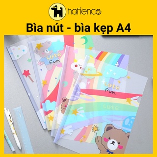 Bìa đựng hồ sơ, bìa kẹp hồ sơ A4 hình hoạt hình dễ thương