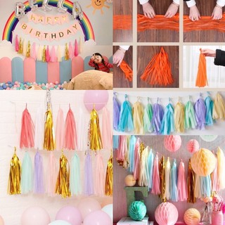 Dây tua rua Set 5 Dây trang trí phụ kiện thêm xinh