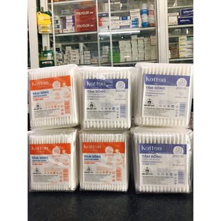 1lốc 10bịch tăm bông Merigo cho bé ( 55 Que/ gói zíp ) - Bông Bạch Tuyết