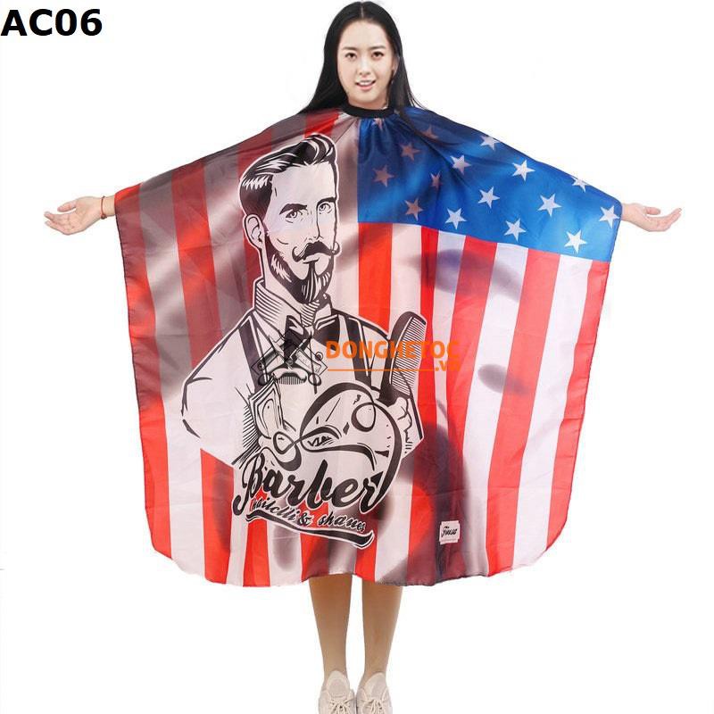 Áo choàng cắt tóc barber