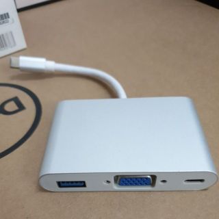 Cáp chuyển Type C sang Vga+ Usb3.0+ Type c