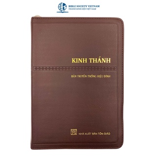 Sách - Kinh Thánh tiếng Việt, bản Hiệu đính 2010, bìa dây kéo, khổ (cỡ) lớn