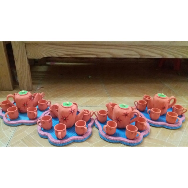 Đồ dùng mầm non, bộ ấm chén