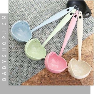 Muôi múc canh lúa mạch 2 trong 1