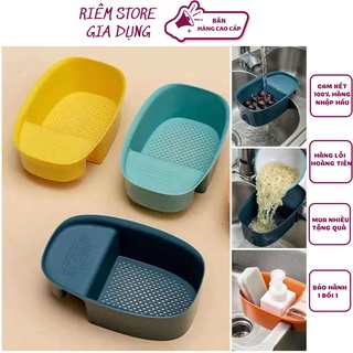 Khay Lọc Rác Thức Ăn, Khay Đựng Đồ Rửa Chén Bát Gác Bồn Chất Liệu Nhựa Cao Cấp Tiện Lợi