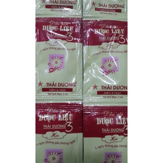 Dây dầu gội thái dương 3 hương hoa ( 10 gói)