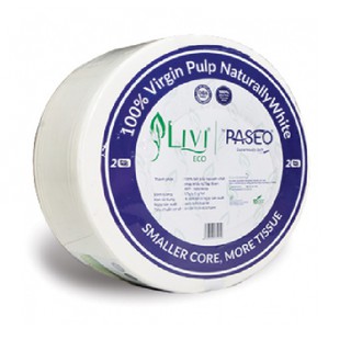 Giấy vệ sinh Paseo Livi Eco cuộn lớn 700 gr