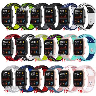 Dây đeo bằng silicon mềm thay thế cho Huami Amazfit GTS 2e GTS2 mini GTS3