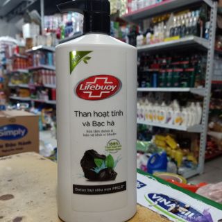 SỮA TẮM LIFEBUOY THAN HOẠT TÍNH 850G