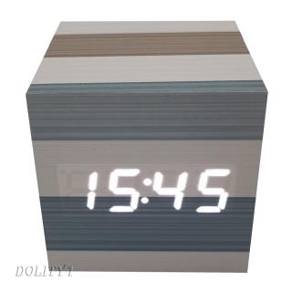 Đồng Hồ Báo Thức Có Đèn Led Hiển Thị Nhiệt Độ Ban Đêm