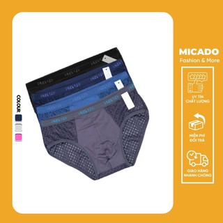 Combo 4 Quần lót Nam thông hơi / Sịp chéo nam Muji hàng loại đẹp Micado