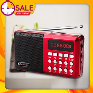 { HOT SALE } Loa Nghe Nhạc Mini Kiêm Đài Radio FM KK59 Hỗ Trợ Thẻ Nhớ, Jack 3.5 Thiết Kế Nhỏ Gọn Tiện Lợi