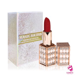 Son Thỏi Magic Nation Velvet Lipstick With Star Shine Vỏ Lấp Lánh P62