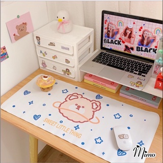 Miếng lót chuột cỡ lớn kích thước 66*30cm, lót bàn phím laptop, pad chuột chống trượt không thấm nước hoạt hình cute