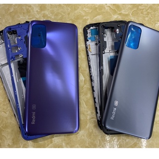 Bộ vỏ điện thoại zin hãng xiaomi redmi note 10 5G gồm xương, sườn, lưng, phím bấm