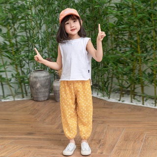 Quần dài bo gấu bé trai bé gái