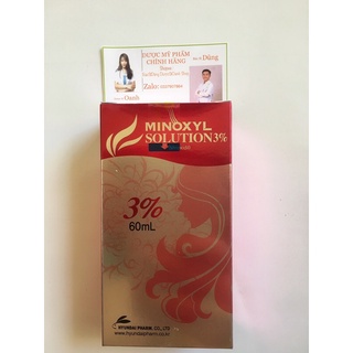 [CHÍNH HÃNG BÁC SĨ DŨNG]Xịt Ngừa Rụng Tóc Kích Thích Mọc Tóc Minoxyl Solution 3%