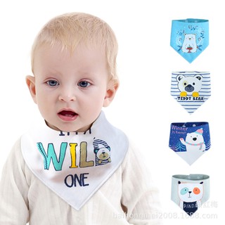 Set 5 yếm tam giác vải cho bé