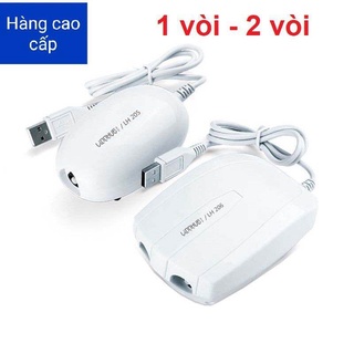 Máy Sục OXY cho Cá khi đi câu , bể cá , nhỏ gọn tiện lợi , 2 loại mẫu , kèm đủ phụ kiện , âm thanh nhỏ ( đồ câu CoYe )