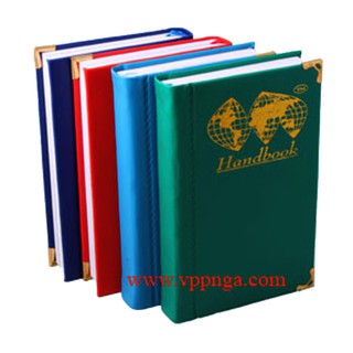 Sổ da Handbook TM (10x16)cm, nhỏ ĐB, 366tr