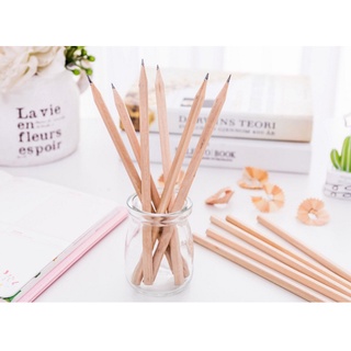 Bút Chì HB Lục Giác và tam giác Gỗ Thiên Nhiên PK652