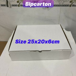HỘP GÀI SIZE 25X20X6CM BỘ 20 HỘP CARTON