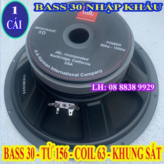 [Mã ELHACE giảm 4% đơn 300K] CỦ BASS 30 JB TỪ 156 COIL 63 CAO CẤP NHẬP KHẨU CHINA TIẾNG SÁNG - GIÁ 1 LOA