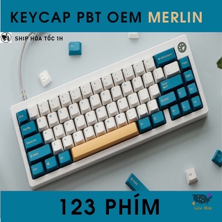 Set Keycap Pbt Doubleshot Oem Merlin 123 Phím Cho Bàn Phím Cơ