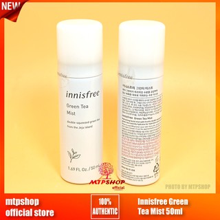 [New 2020] Xịt Khoáng Innisfree Green Tea Mist 50 ml