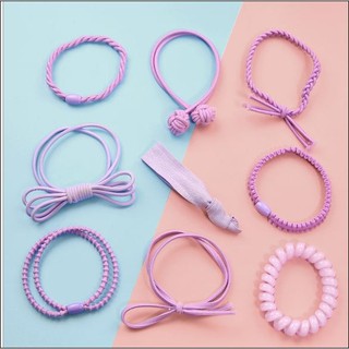 Bộ buộc tóc dễ thương Hàn quốc combo 9 cột tóc tiểu thư cổ trang phong cách Hàn Quốc thời trang cá tính