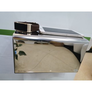 HỘP ĐỰNG GIẤY INOX 304 BÓNG GƯƠNG