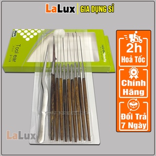 Bộ Lấy Ráy Tai Chuyên Nghiệp Đủ Mẫu Khách Chọn - Lấy Ráy Tai Được Làm Từ Thép Không Rỉ, Cán Gỗ GIA DỤNG LALUX