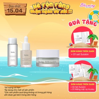 Bộ 3 mini dưỡng ẩm, phục hồi, chống lão hoá cho da cao cấp Huxley Antioxidant Trio