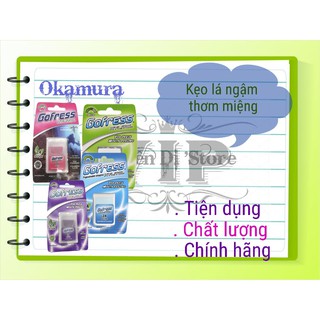 KẸO LÁ NGẬM THƠM MIỆNG GOFRESS VĨ 24 LÁ