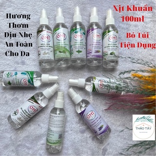 Dung Dịch Xịt Rửa Tay Khô Kháng Khuẩn, Dưỡng Ẩm Không Gây Khô Da Chai 100ml