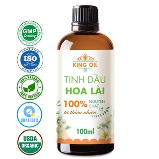 Tinh dầu hoa lài (hoa nhài) nguyên chất từ thiên nhiên, xông phòng, đuổi muỗi, thơm phòng - KingOil