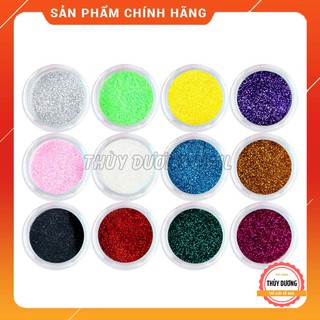 Set nhũ rắc hạt mịn 12 màu