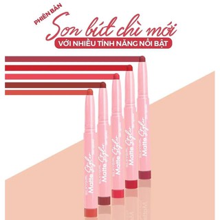 Son Bút Chì SilkyGirl Matte Styler Slim Lipcolor