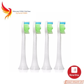 Vỉ 4 đầu bàn chải đánh răng thay thế cho bàn chải điện Philips