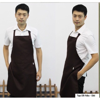 TẠP DỀ YẾM TRƠN MÀU NÂU DÀNH CHO PHỤC VỤ