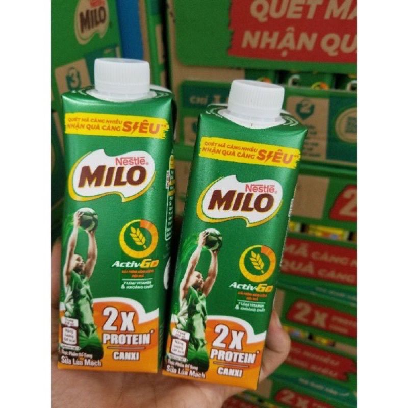 Sữa Milo nắp vặn